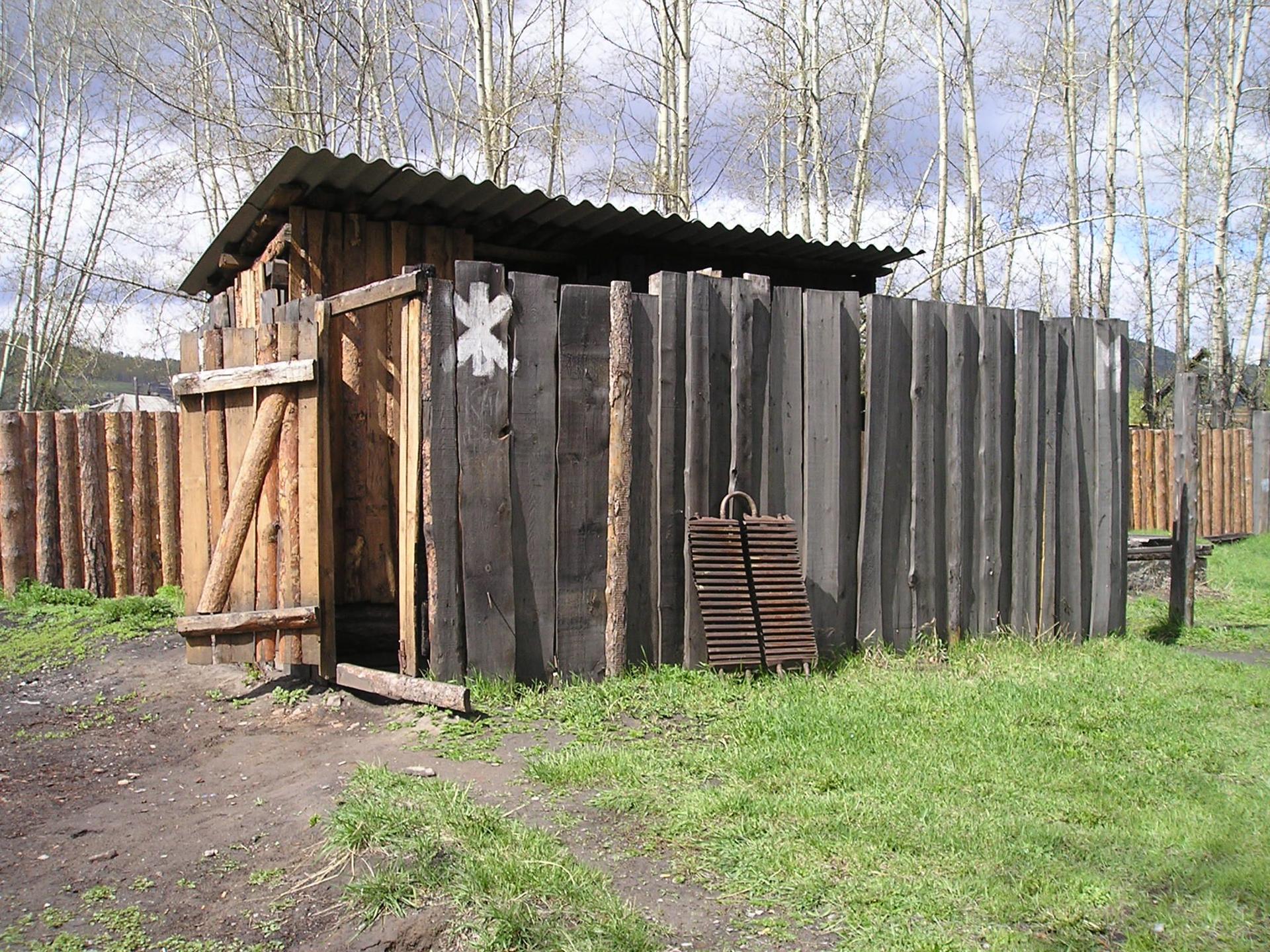 "I've had a lot more experience with really lo-fi toilets abroad - I'm talking about latrines, outhouses," like this one in Siberia.