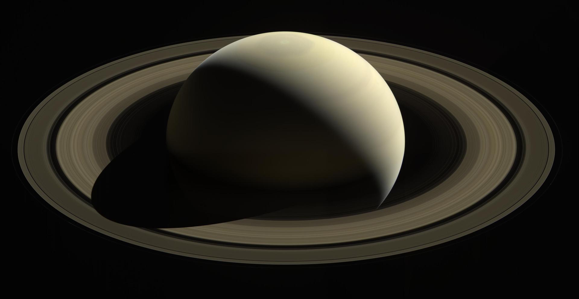 Saturn has been Cassini's home for 13 years.