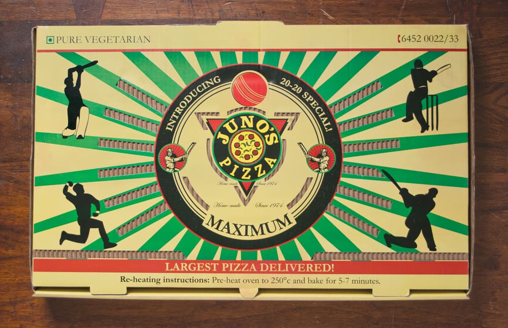 Scott Wiener's current favorite pizza box is the VENTiT from India, which allows "crust-damaging steam to escape without sacrificing necessary heat."