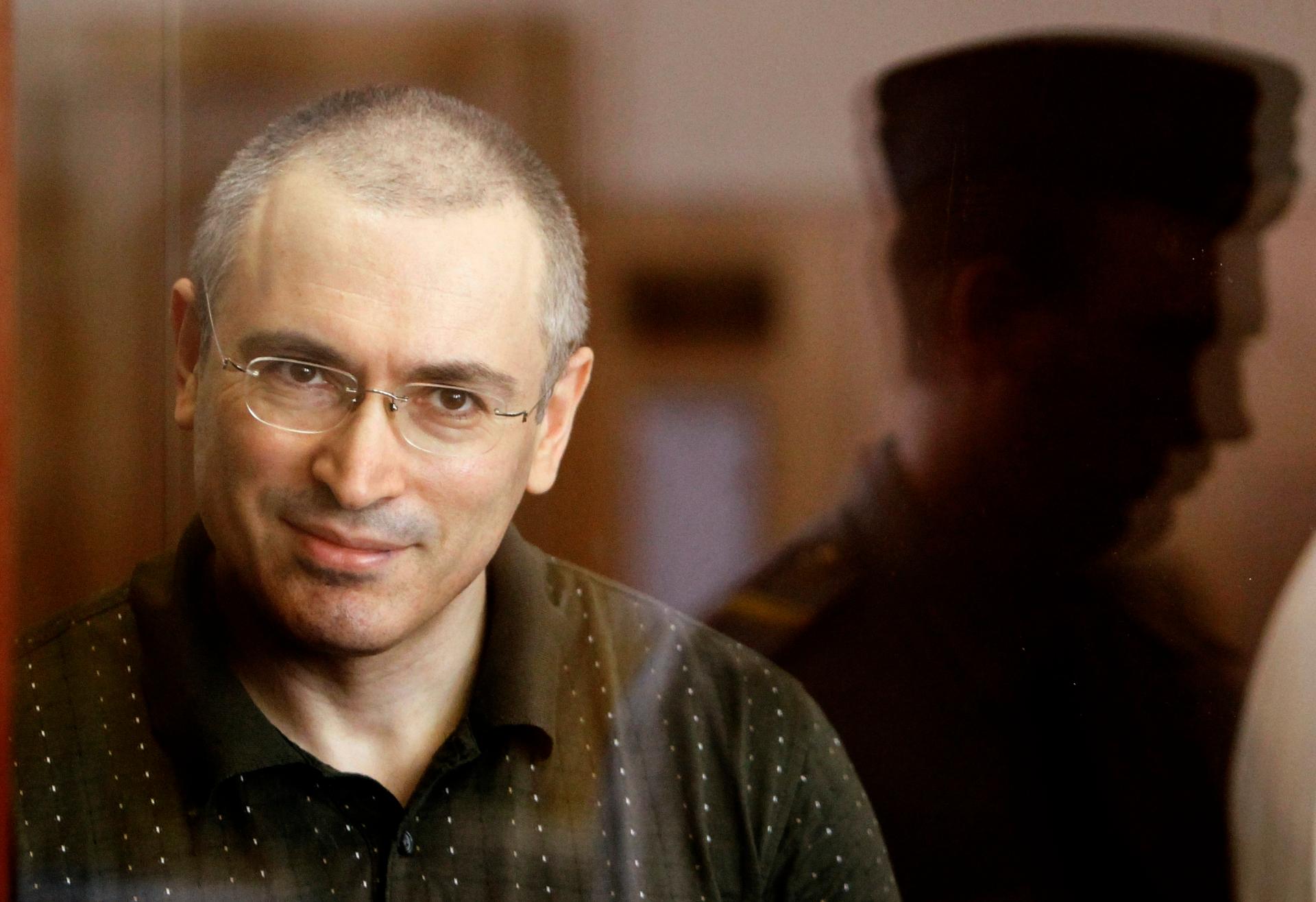 Russian former oil tycoon Mikhail Khodorkovsky