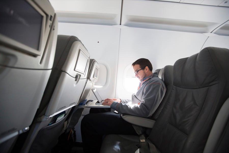 Laptops and other devices larger than cellphones are banned for direct US- and UK-bound flights from certain airports.