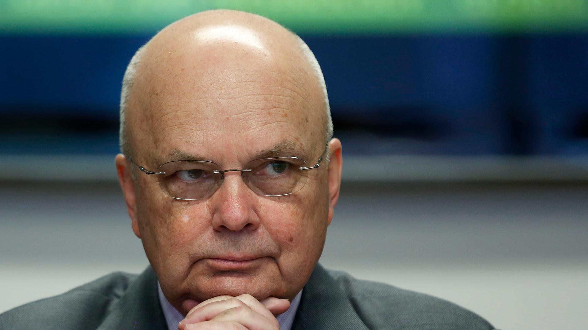 Former director of the NSA and CIA, Michael Hayden, at a cyber security conference in 2014