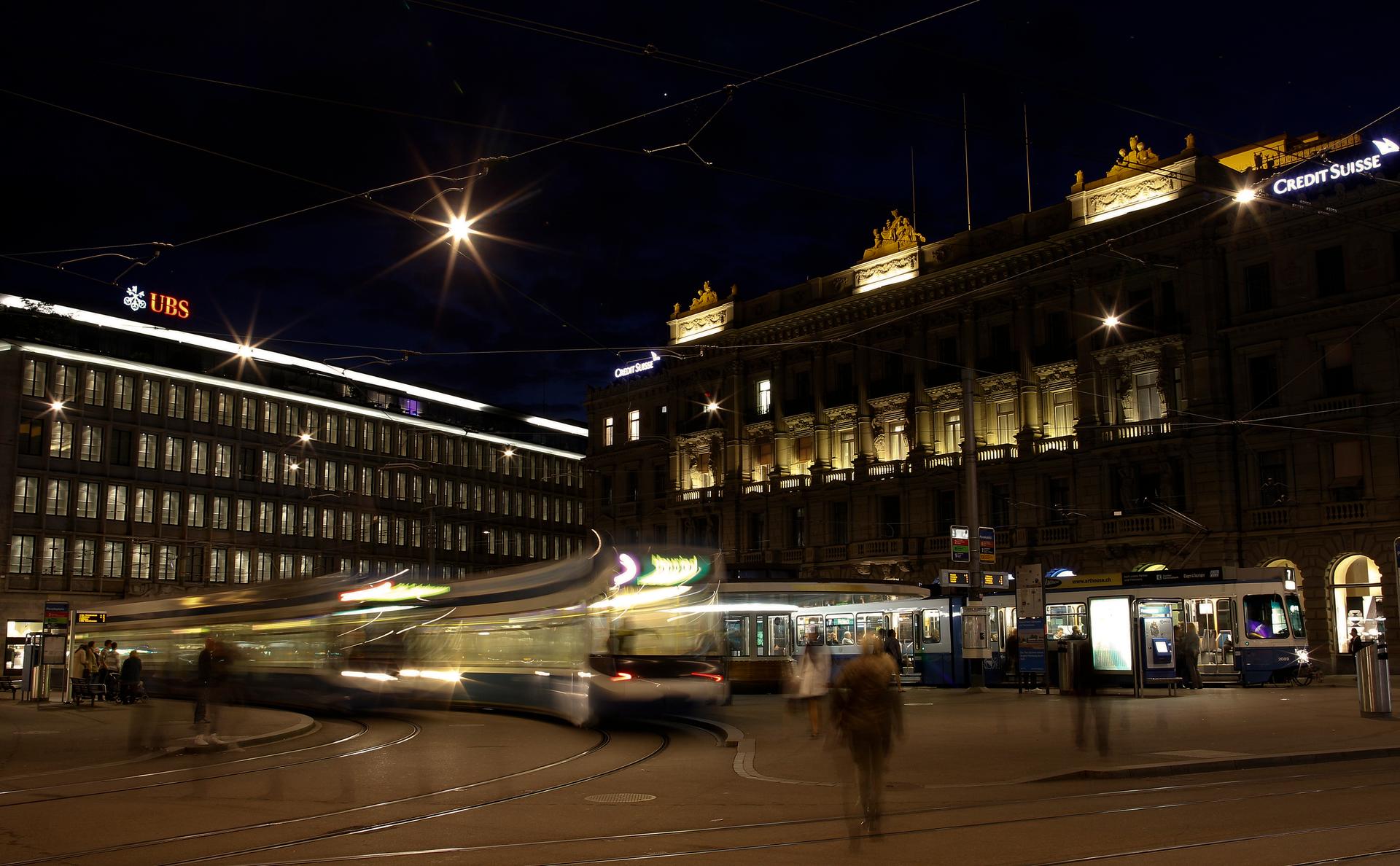 A Credit Suisse office in Zurich, Switzerland. Will the $2.6bn fine make them stop?