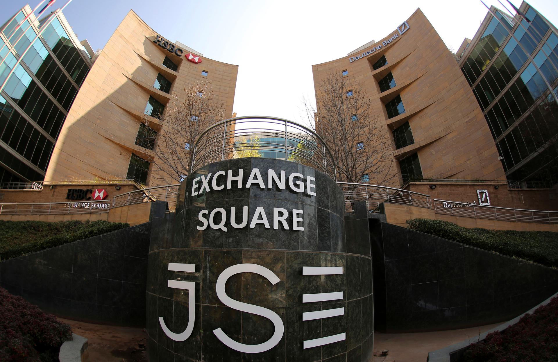 A view of the Johannesburg Stock Exchange building