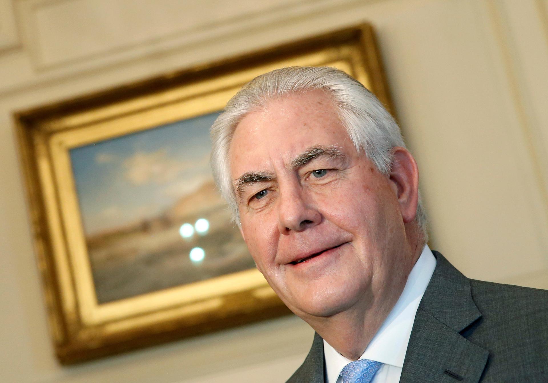 State Department chief Rex Tillerson has backed dramatic cuts to his department, saying its current funding levels are "simply not sustainable." 