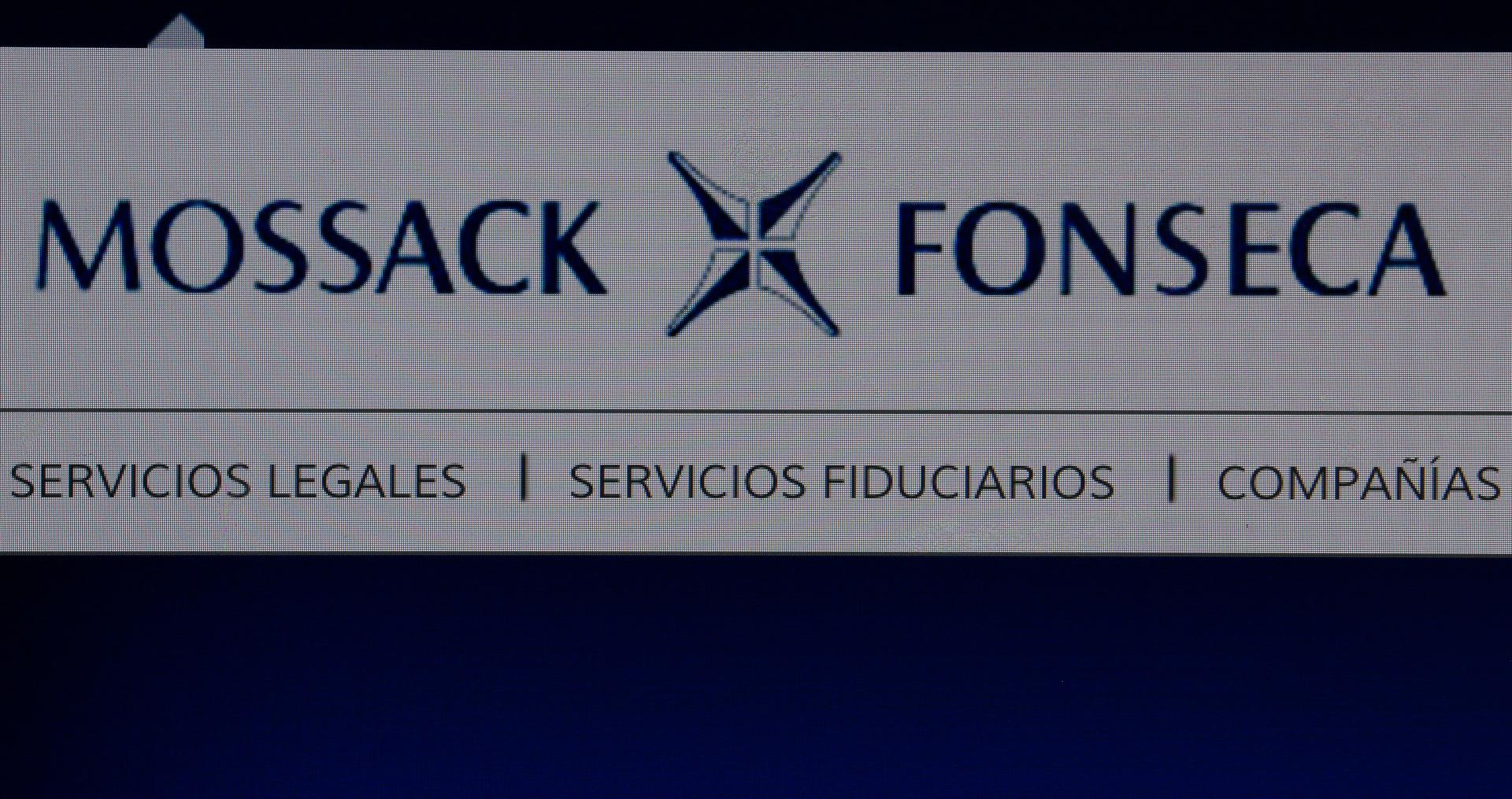 The Spanish language website of the Mossack Fonseca law firm is pictured in this illustration taken April 4, 2016. 
