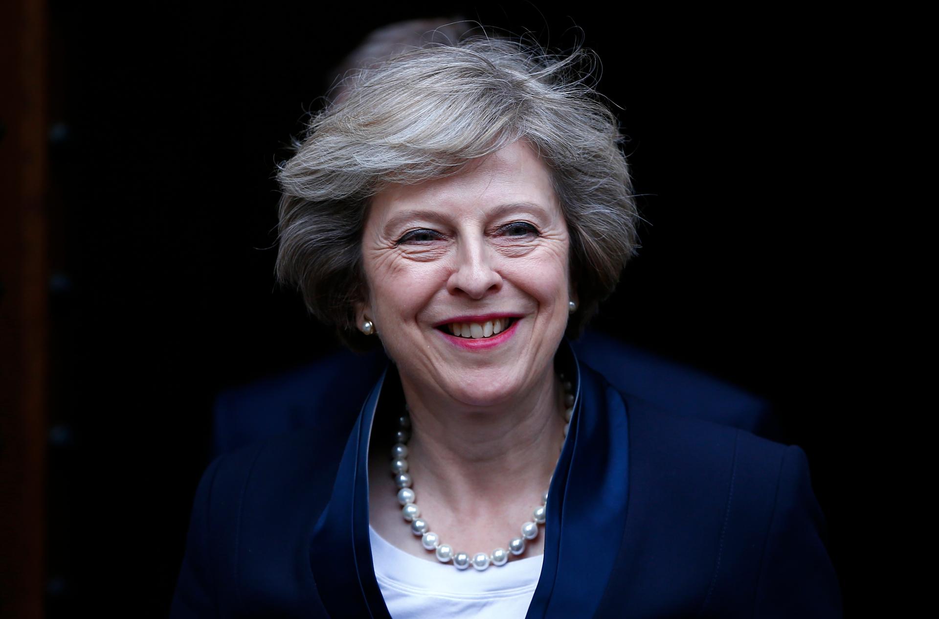 Britain's new Prime Minister Theresa May