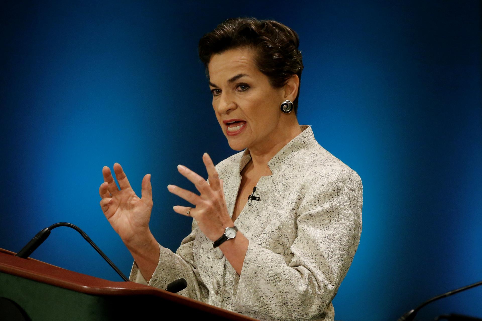 Christiana Figueres at the UN 