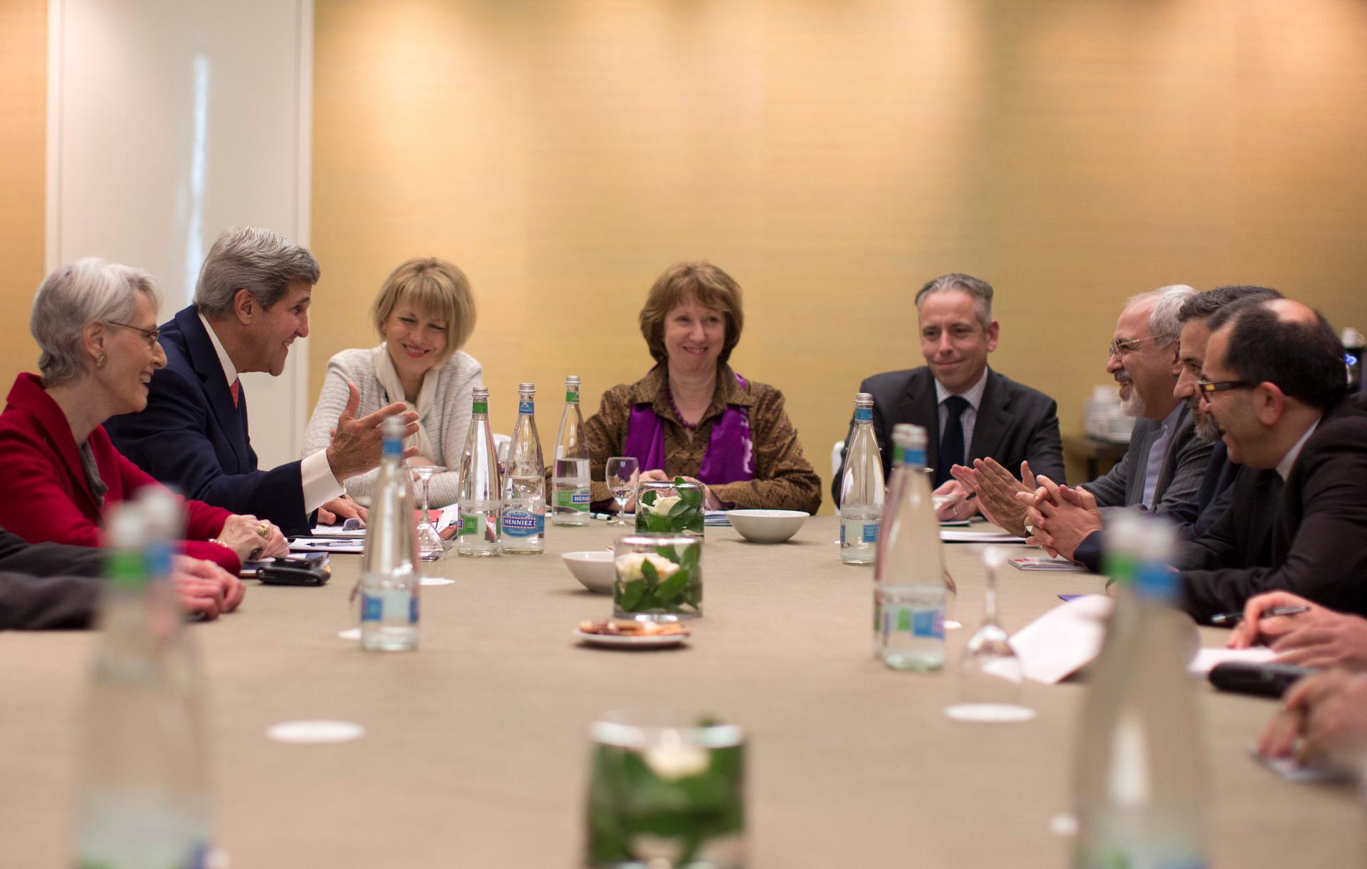 Meeting between Iran and world powers in Geneva