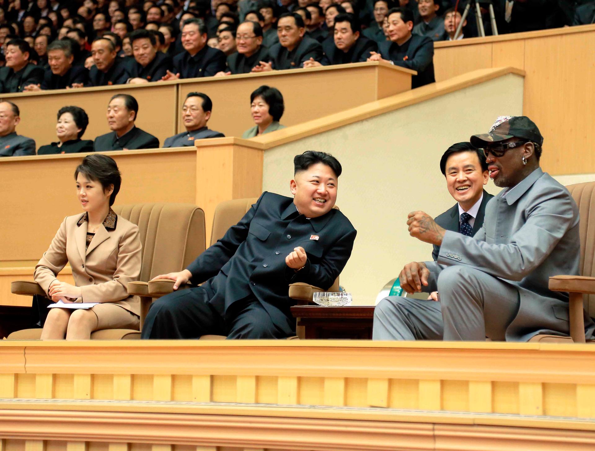 Rodman in North Korea