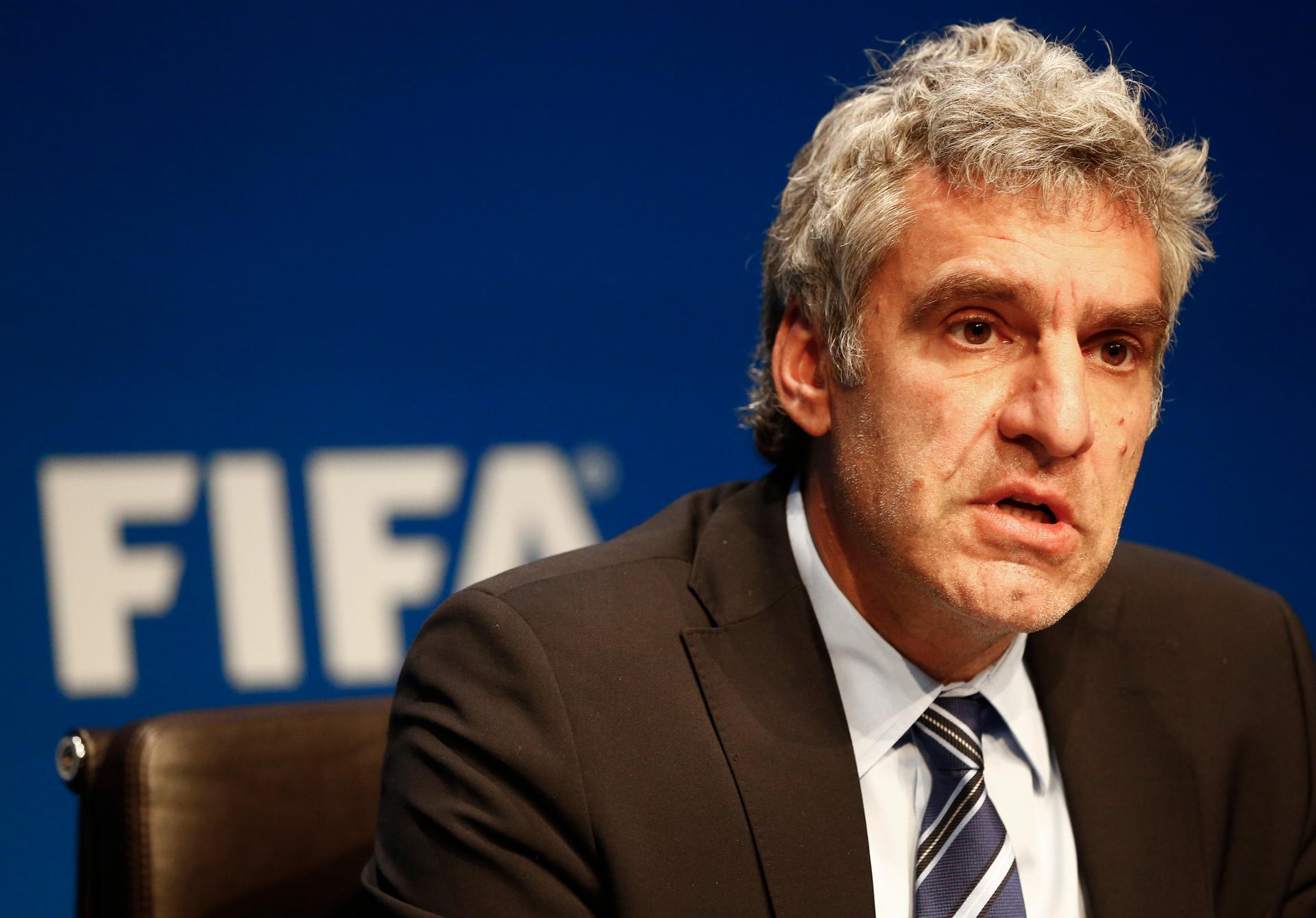 FIFA's communications director faces the spotlight after an indictment against some of the soccer organization's leaders