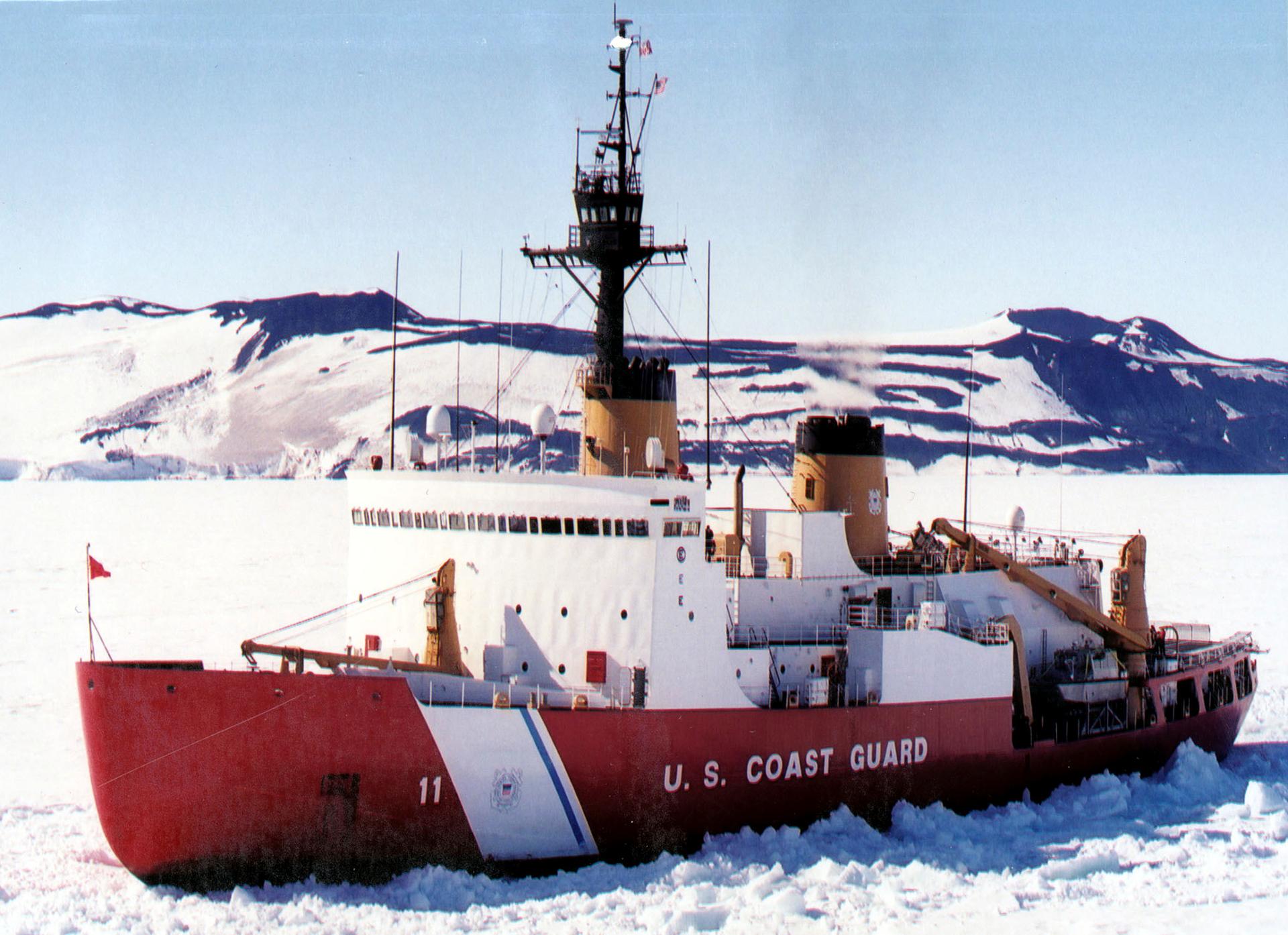 US Coast Guard icebreaker