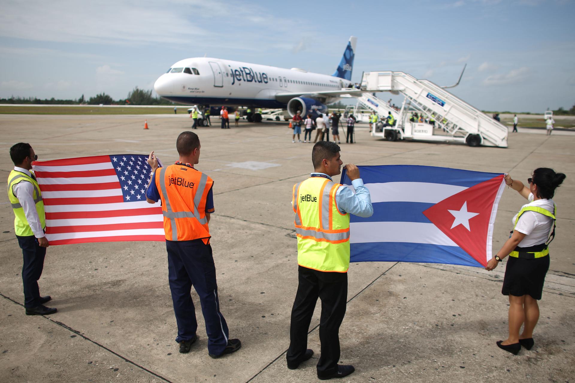 US flight to Cuba
