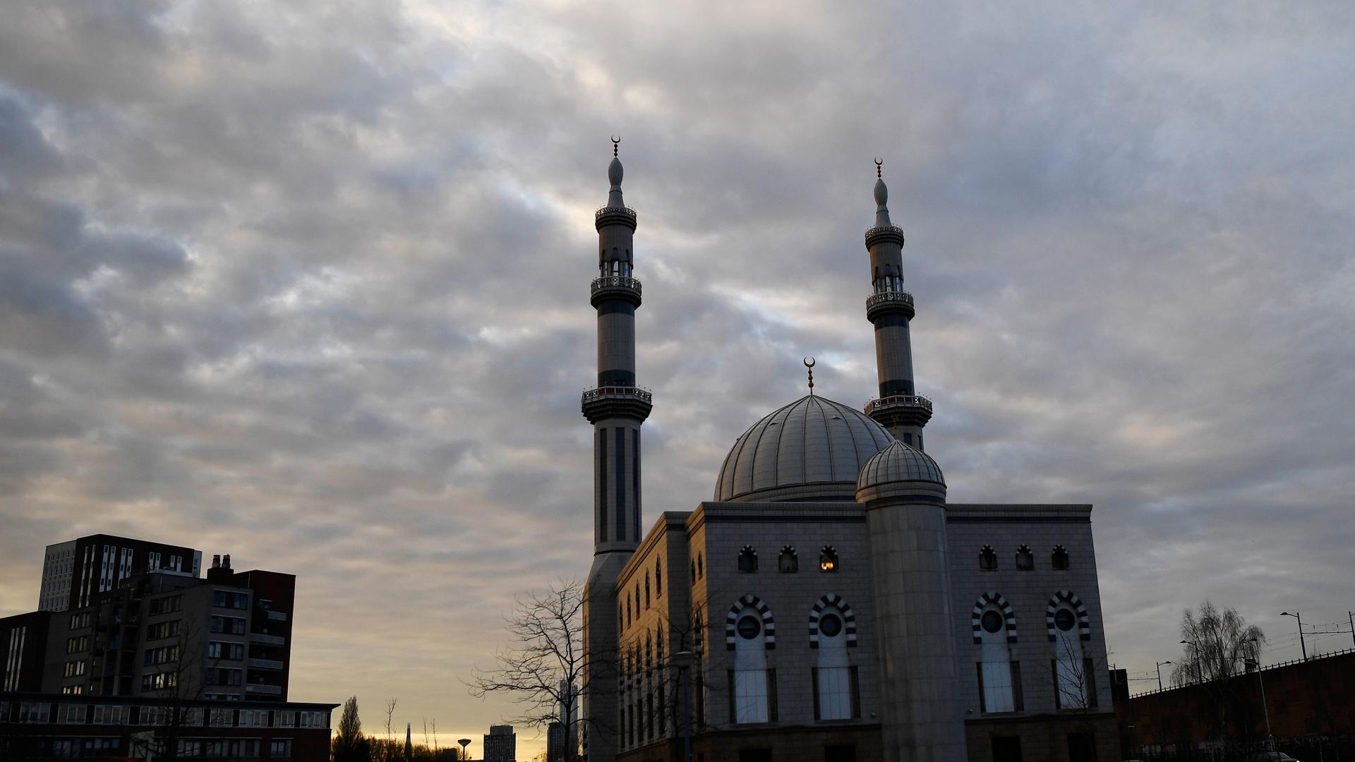 A mosque in the Dutch city of Rotterdam 