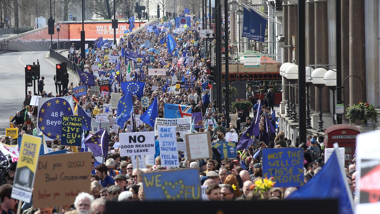 Unite for Europe march