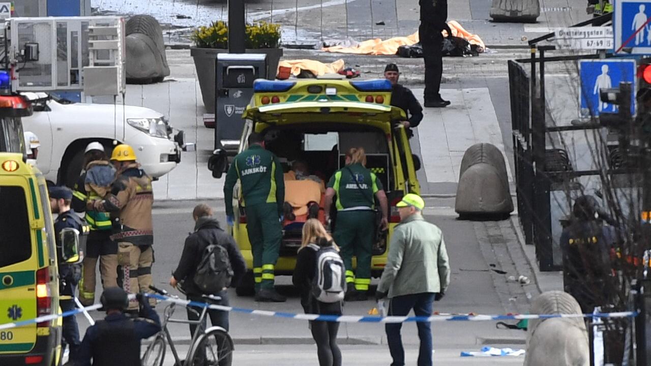 Stockholm Sweden truck attack