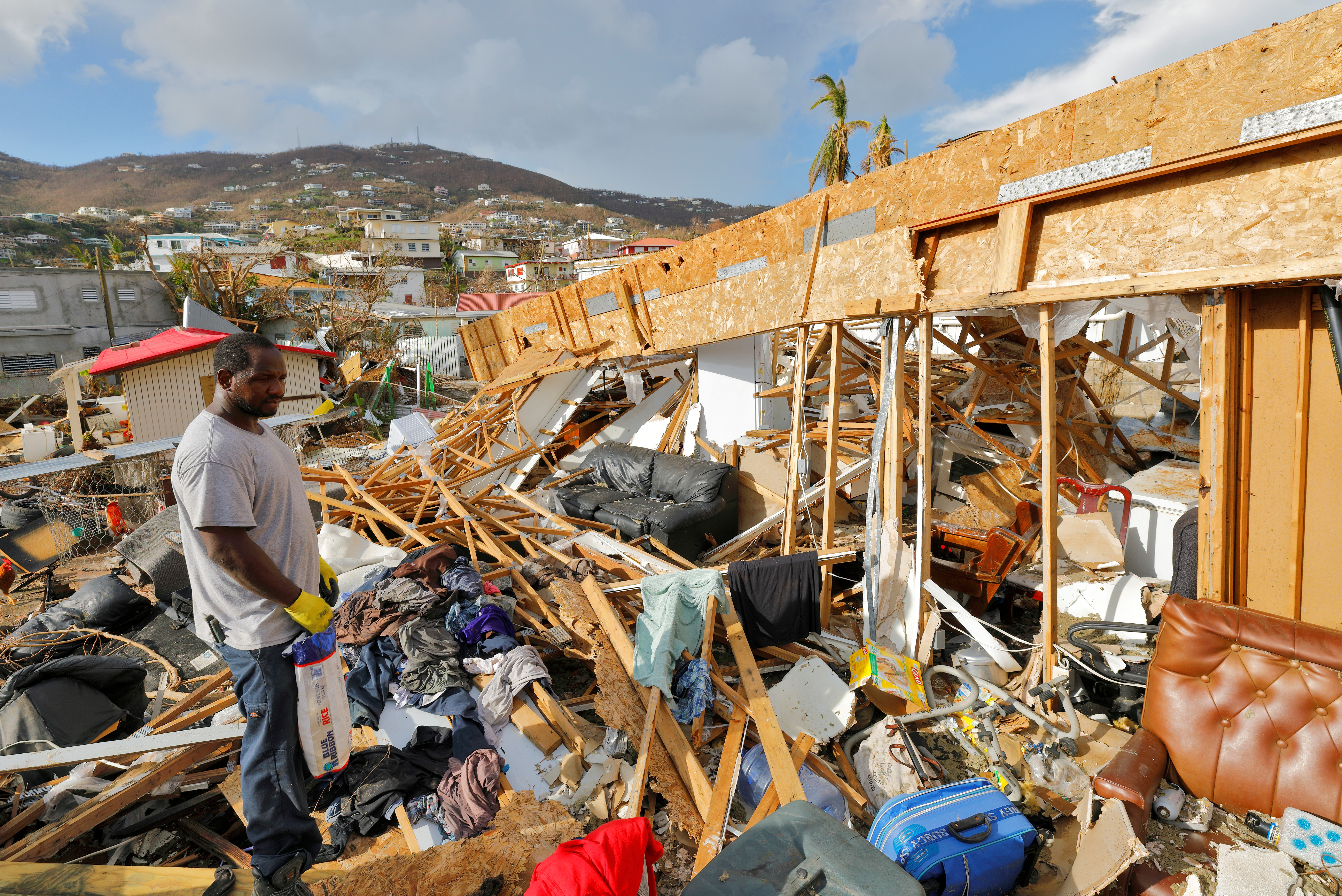 Hurricane Irma destroyed home