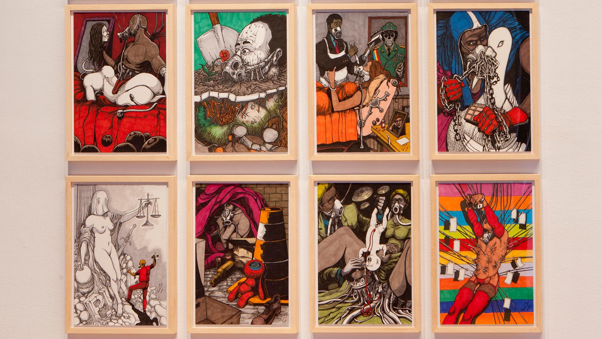The work of Ramón Esono Ebalé at the University of South Florida Contemporary Art Museum.