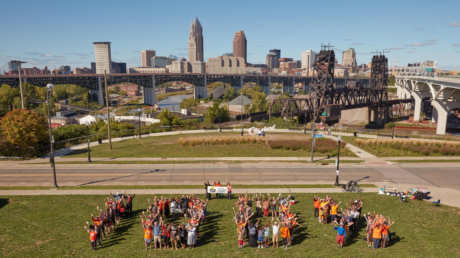 The Sierra Club is organizing grassroots activists to push Cleveland’s city leaders to commit to 100 percent renewable energy by the year 2050. 