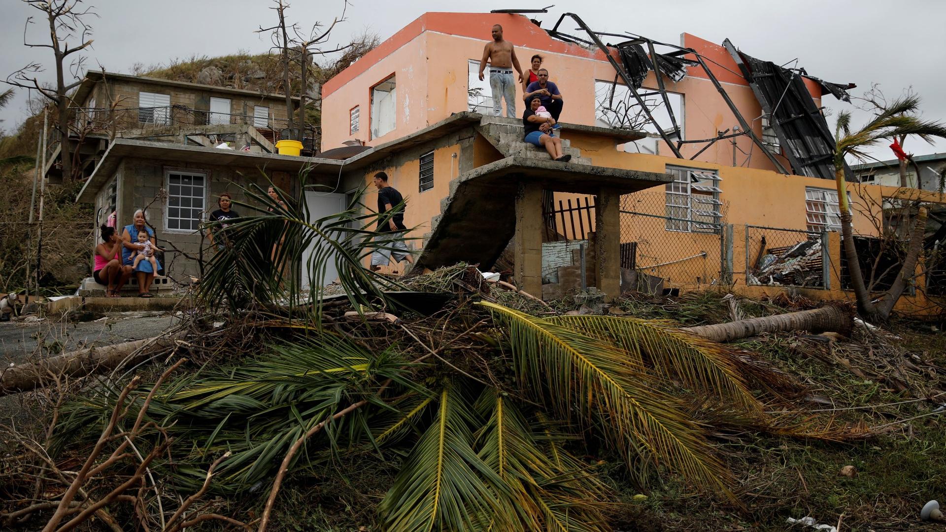 Hurricane Maria damage 