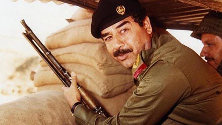 Saddam Hussein Iran-Iraq war 1980s.