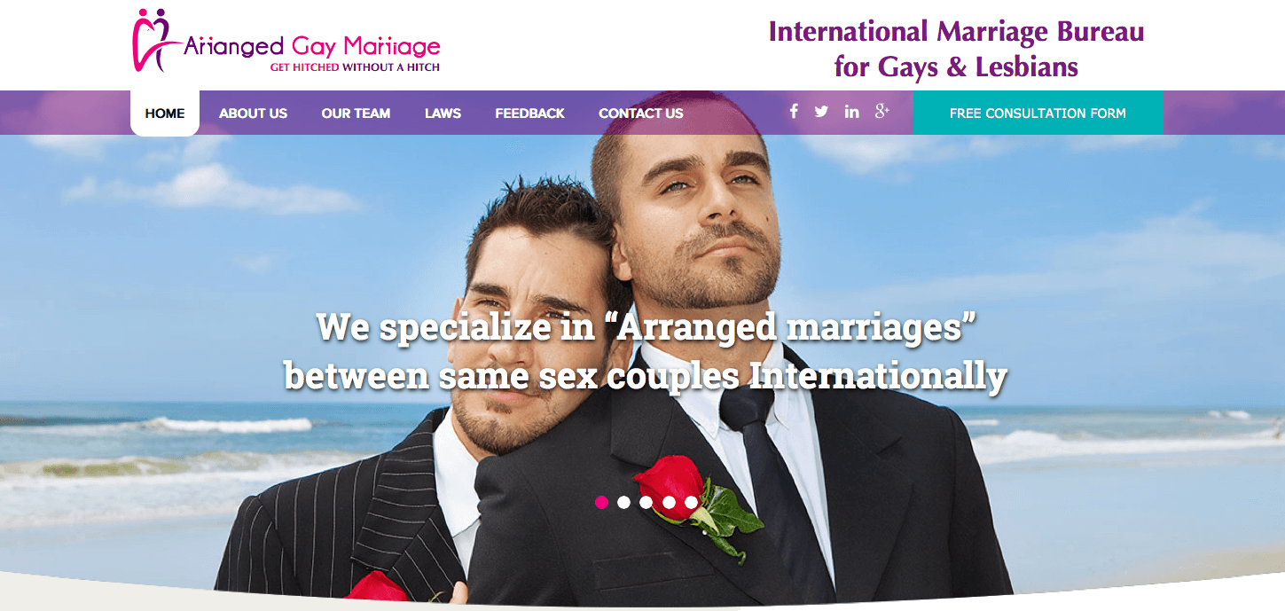 Arranged Gay Marriage