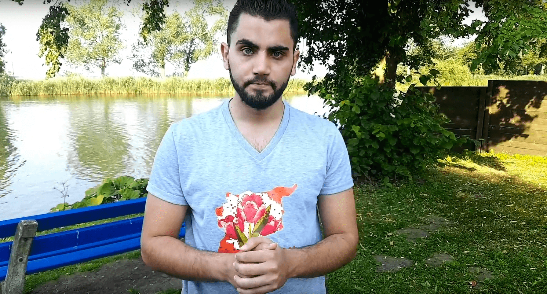 Mohammed Badran was 19 when he was forced to flee Syria. He's the co-founder of Syrian Volunteers in the Netherlands.