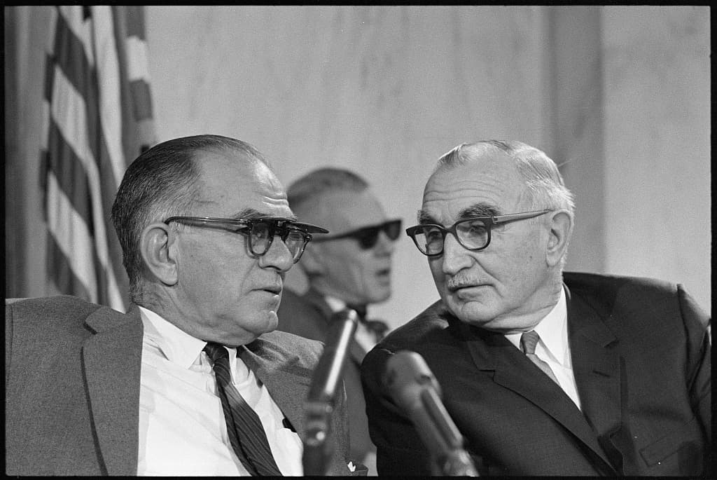 Sens. Morse and Fulbright