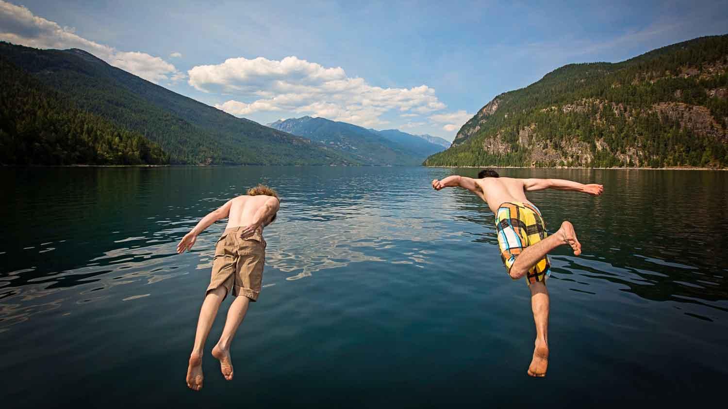 Slocan Lake, British Columbia, Canada
