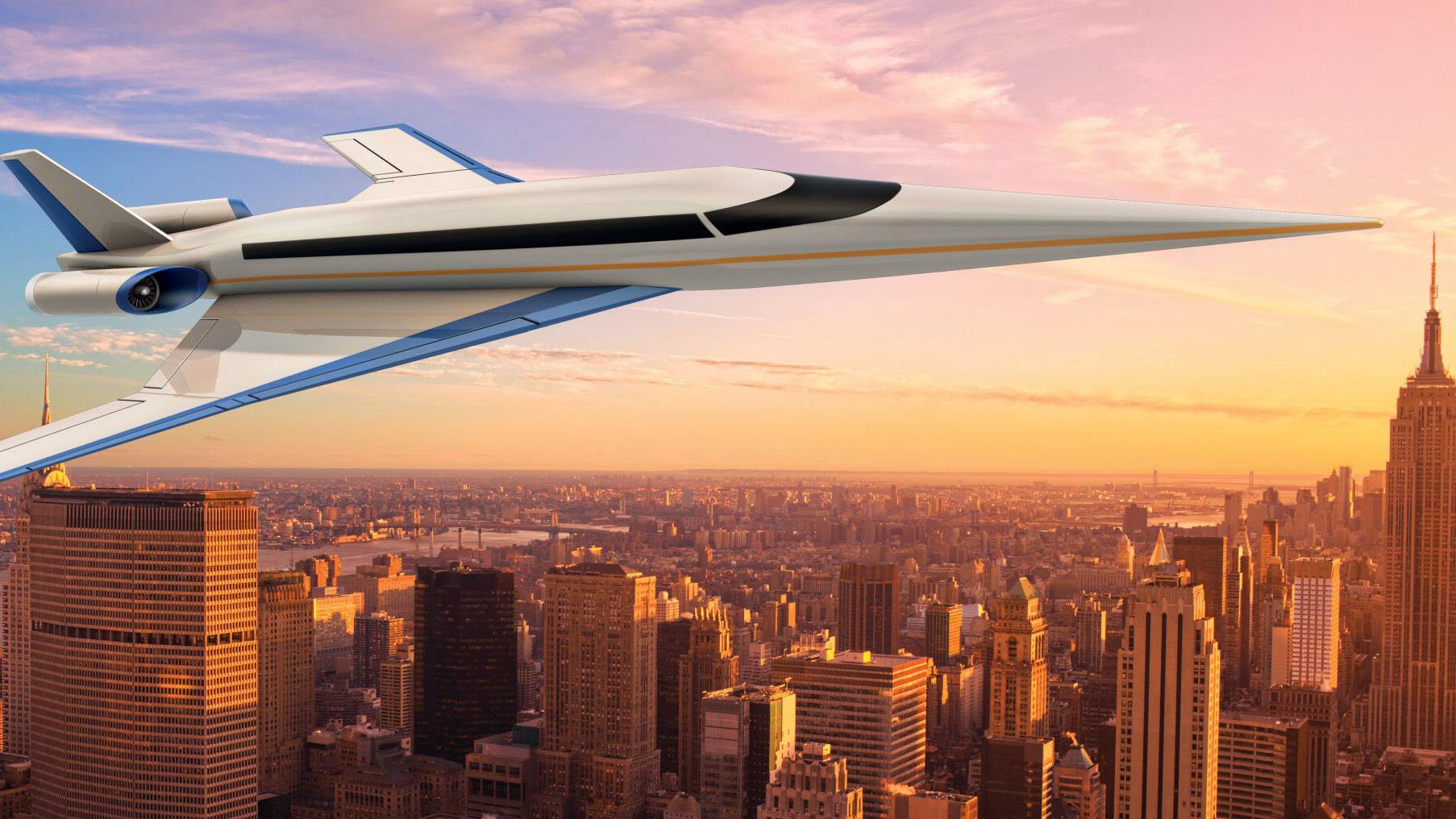Spike Aerospace's supersonic jet would carry 18 passengers and travel at speeds around 1,100 mph. 