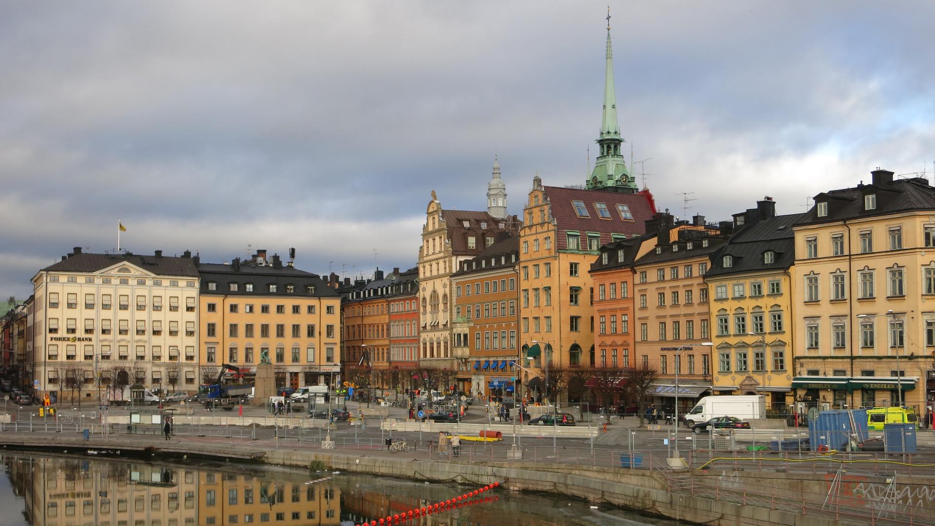Stockholm's old town, the island of Gamla Stan.