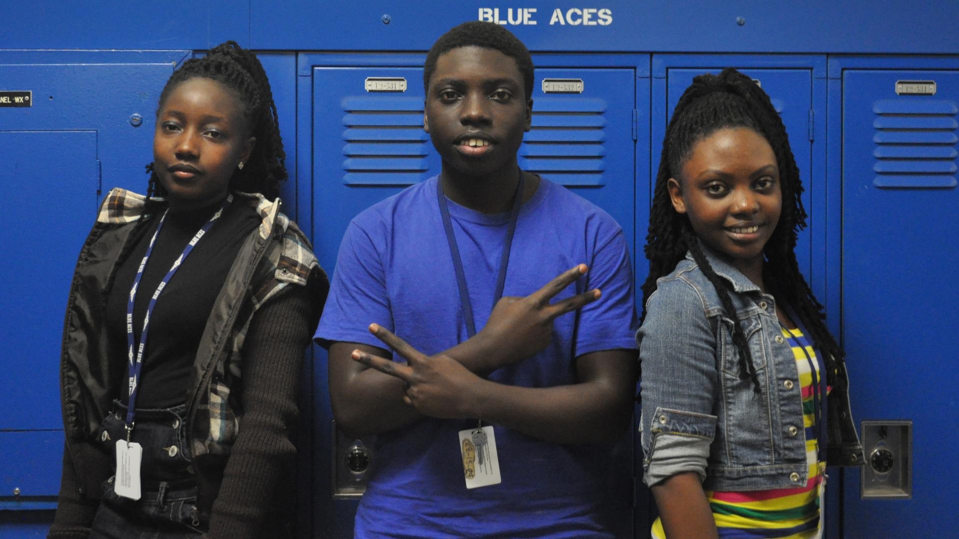 Refugee students Wichita East High School