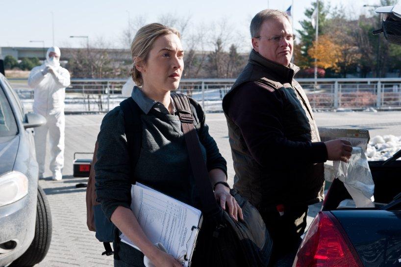 Kate Winslet portrays CDC investigator Dr. Erin Mears in the 2011 film, "Contagion."
