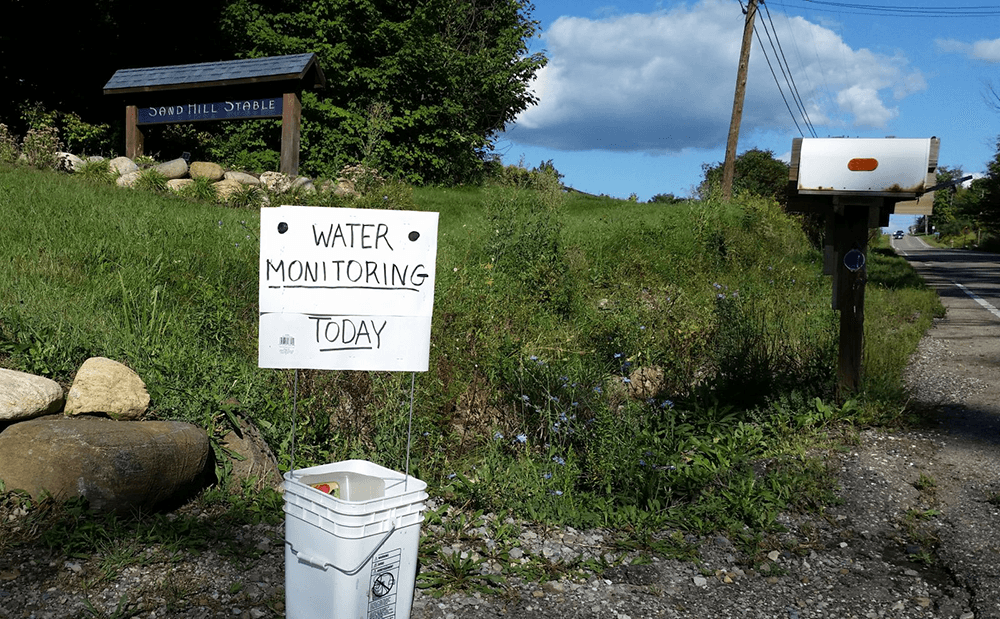 In Ohio, concerned citizens can bring water from their wells to a monthly water monitoring program.