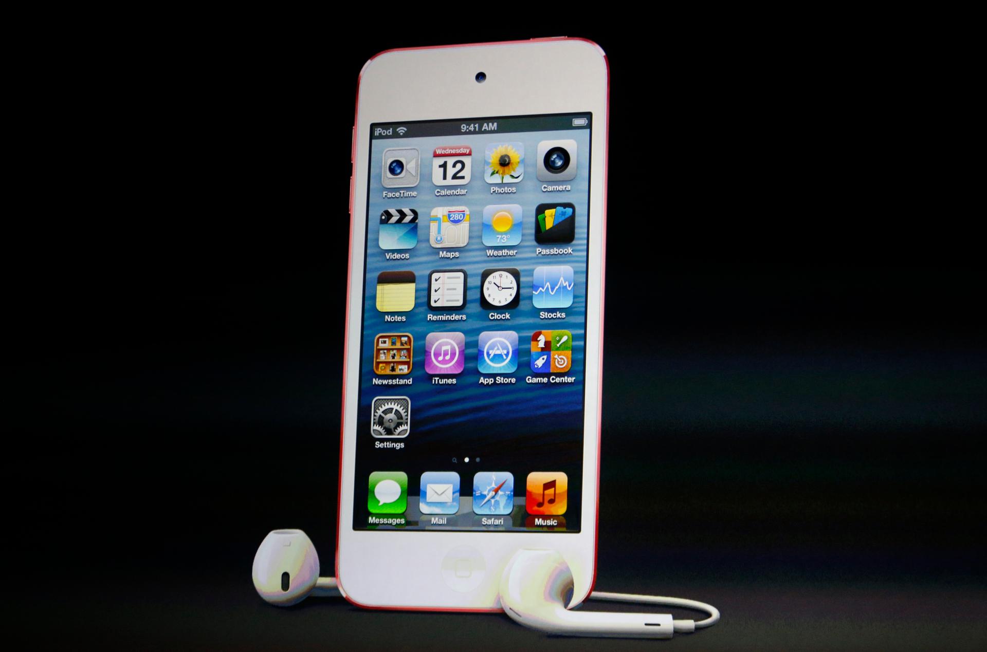 An apple iPod