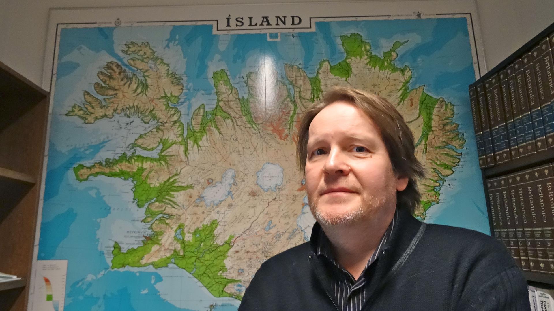 Ari Páll Kristinsson is in charge of language planning at the Árni Magnússon Institute for Icelandic Studies, the Icelandic government's language research agency.