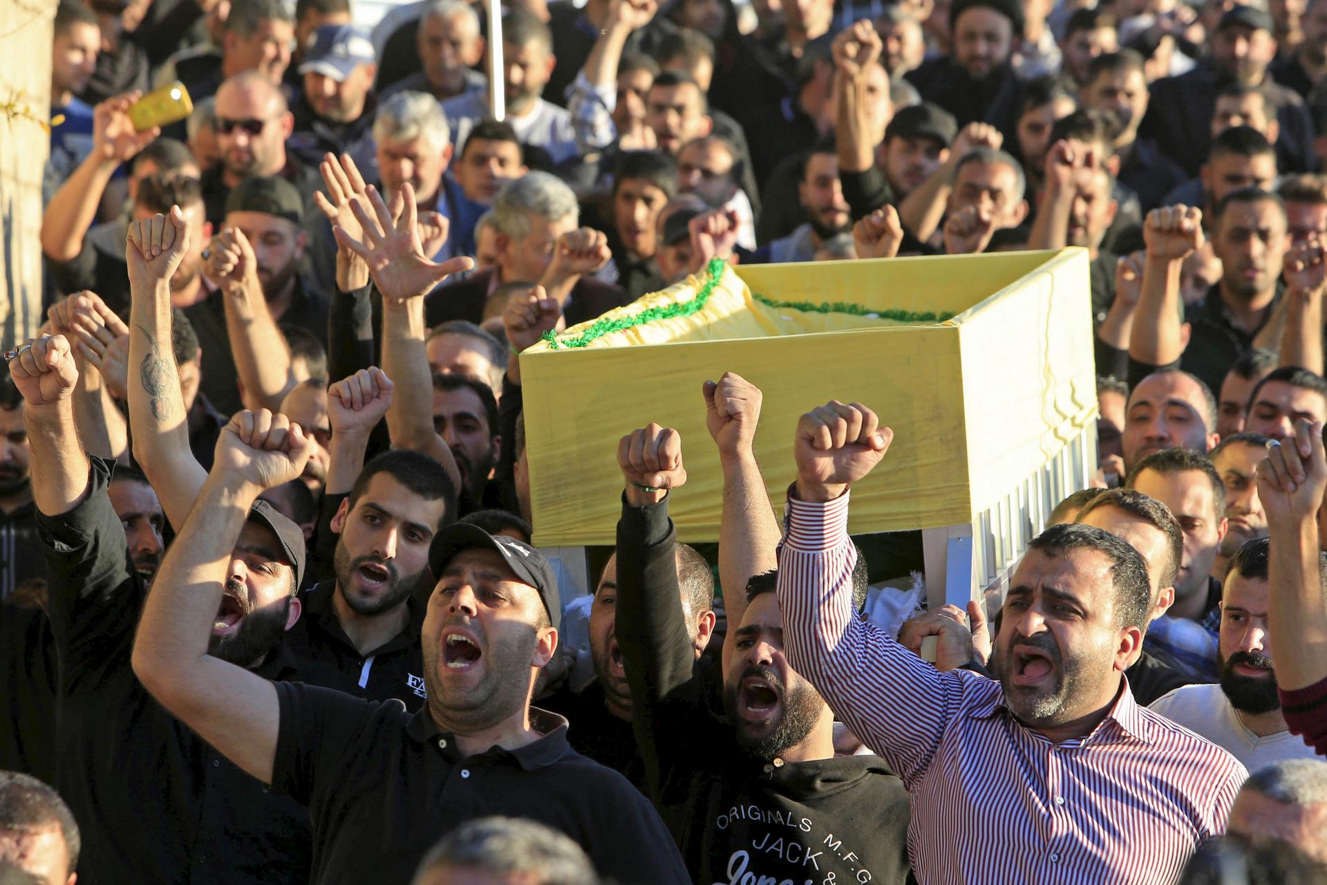 Funeral in Beirut