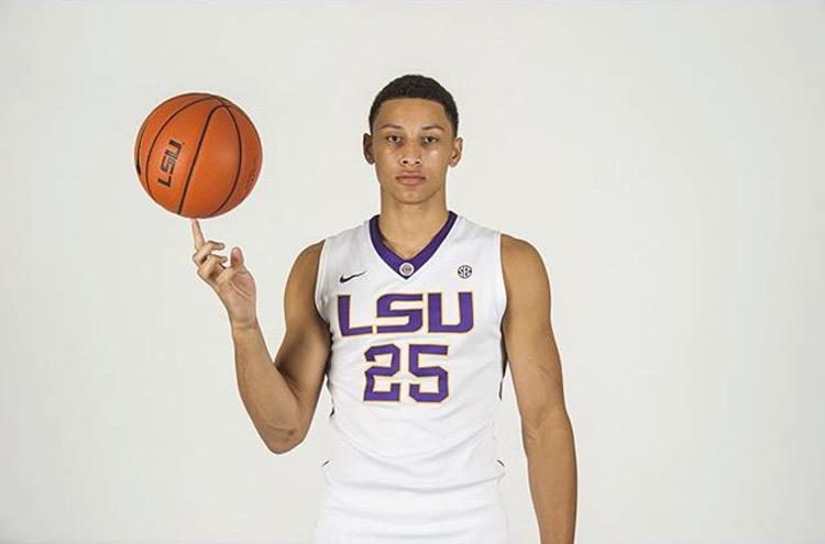Freshman Ben Simmons of Louisiana State University is projected to be the first pick in the next NBA draft.