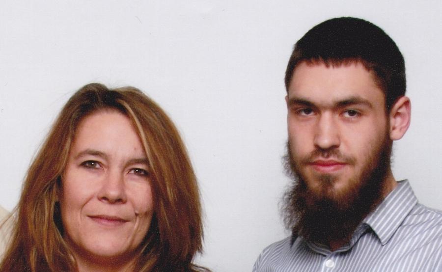 Christianne Boudreau and her son Damian Clairmont who died fighting for an extremist group in Syria. 