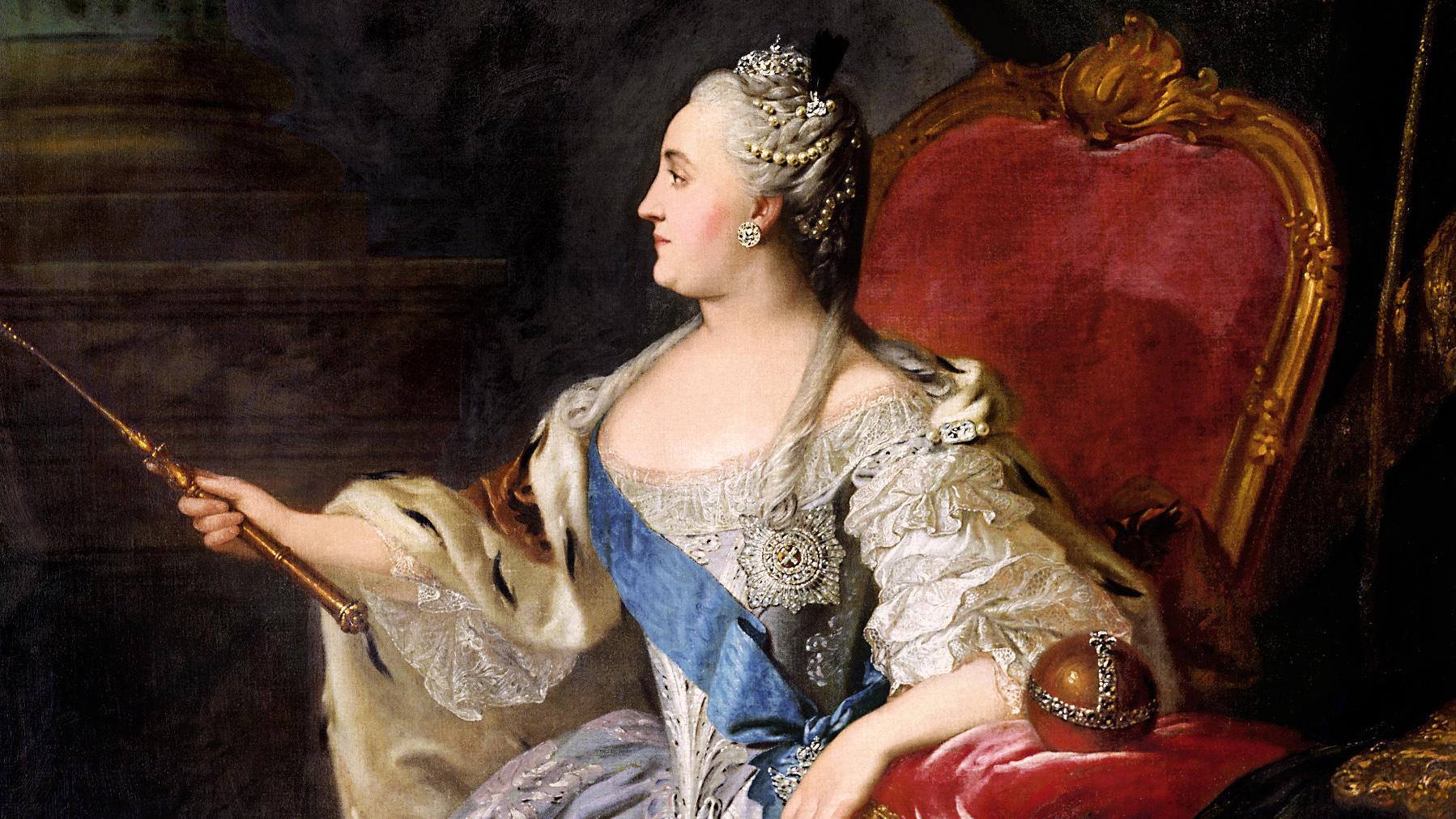Catherine the Great of Russia, by Fyodor Rokotov
