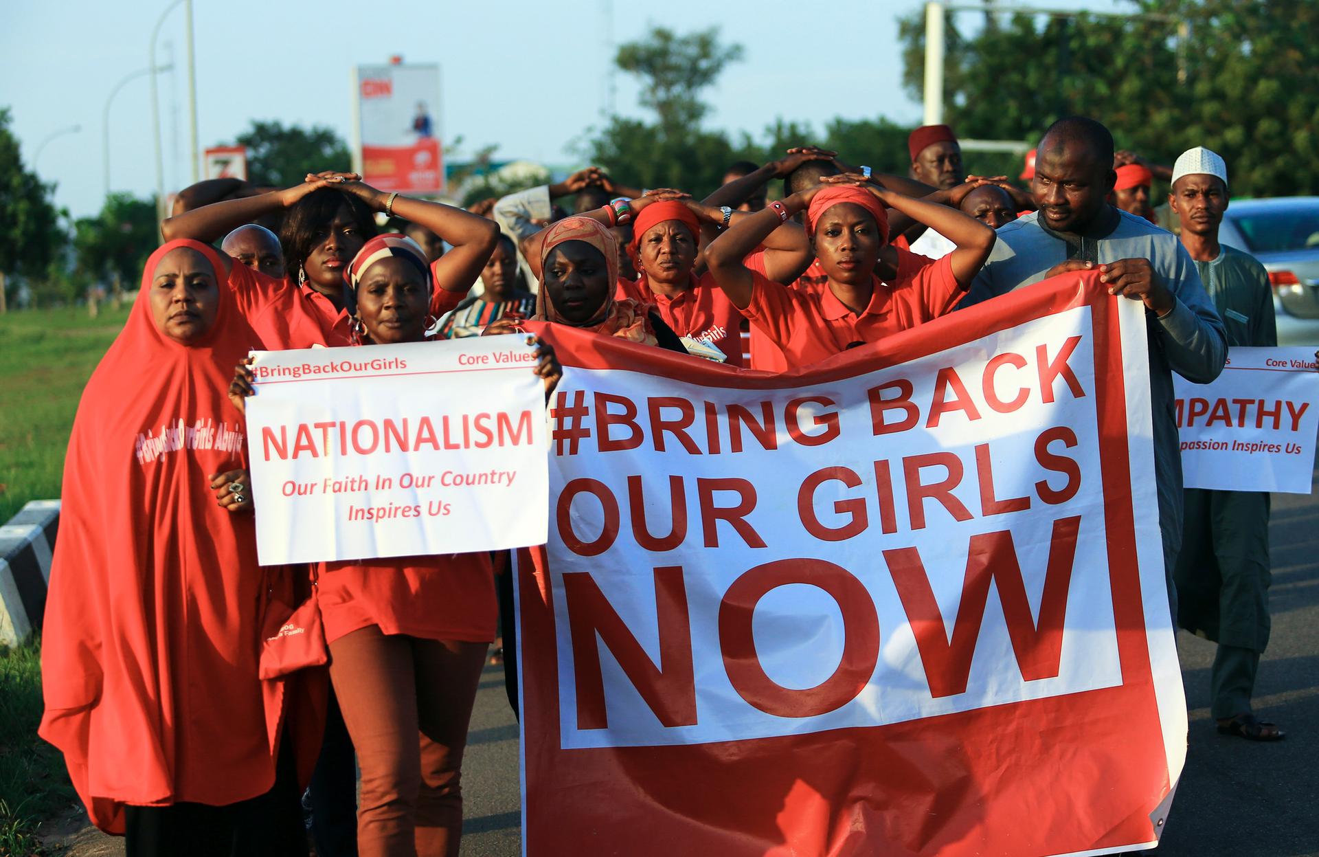BringBackOurGirls campaigners