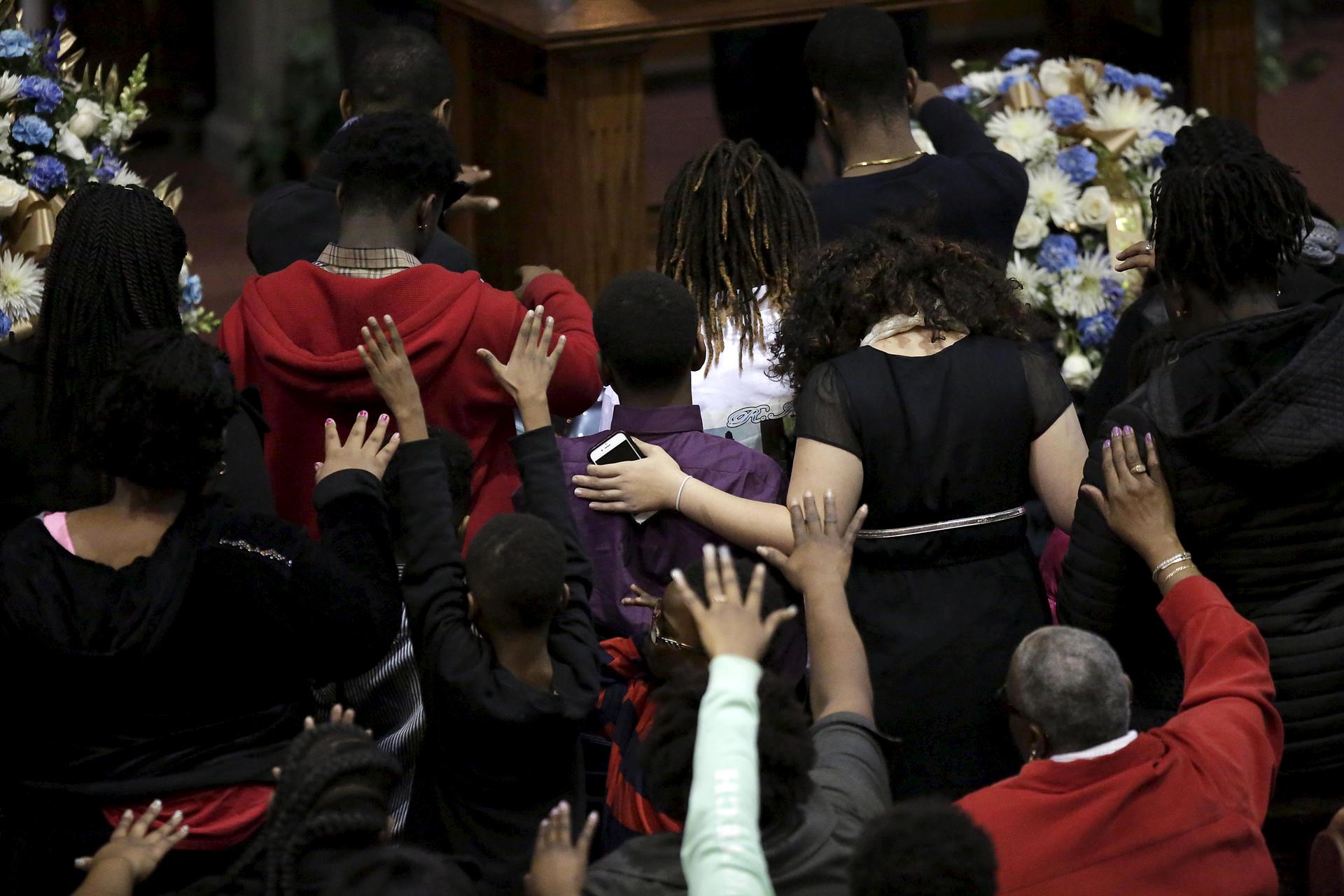 A funeral in Chicago