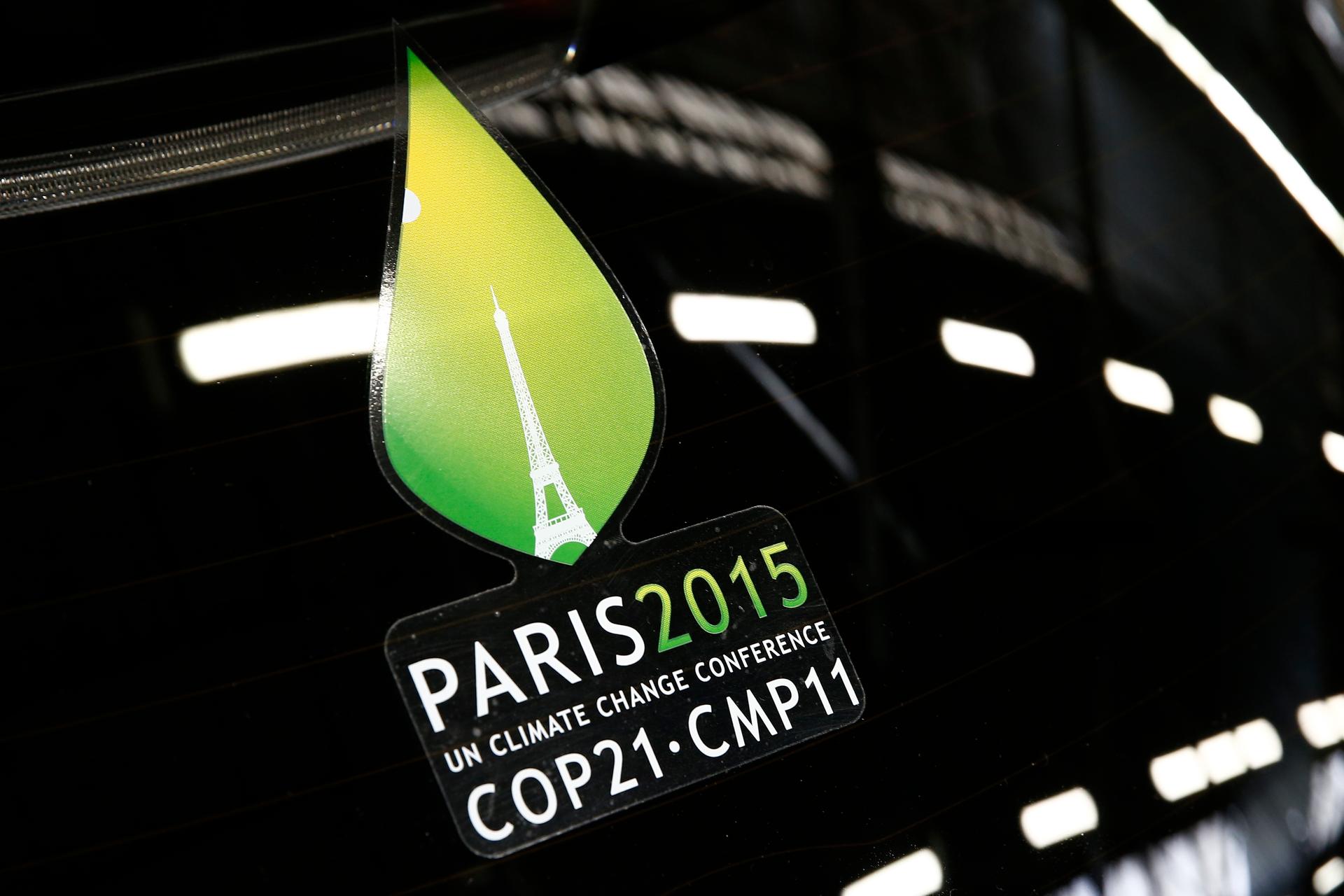 Paris climate change summit logo