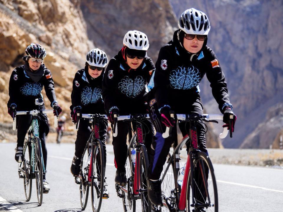 A training ride, outside the city of Kabul, Afghanistan