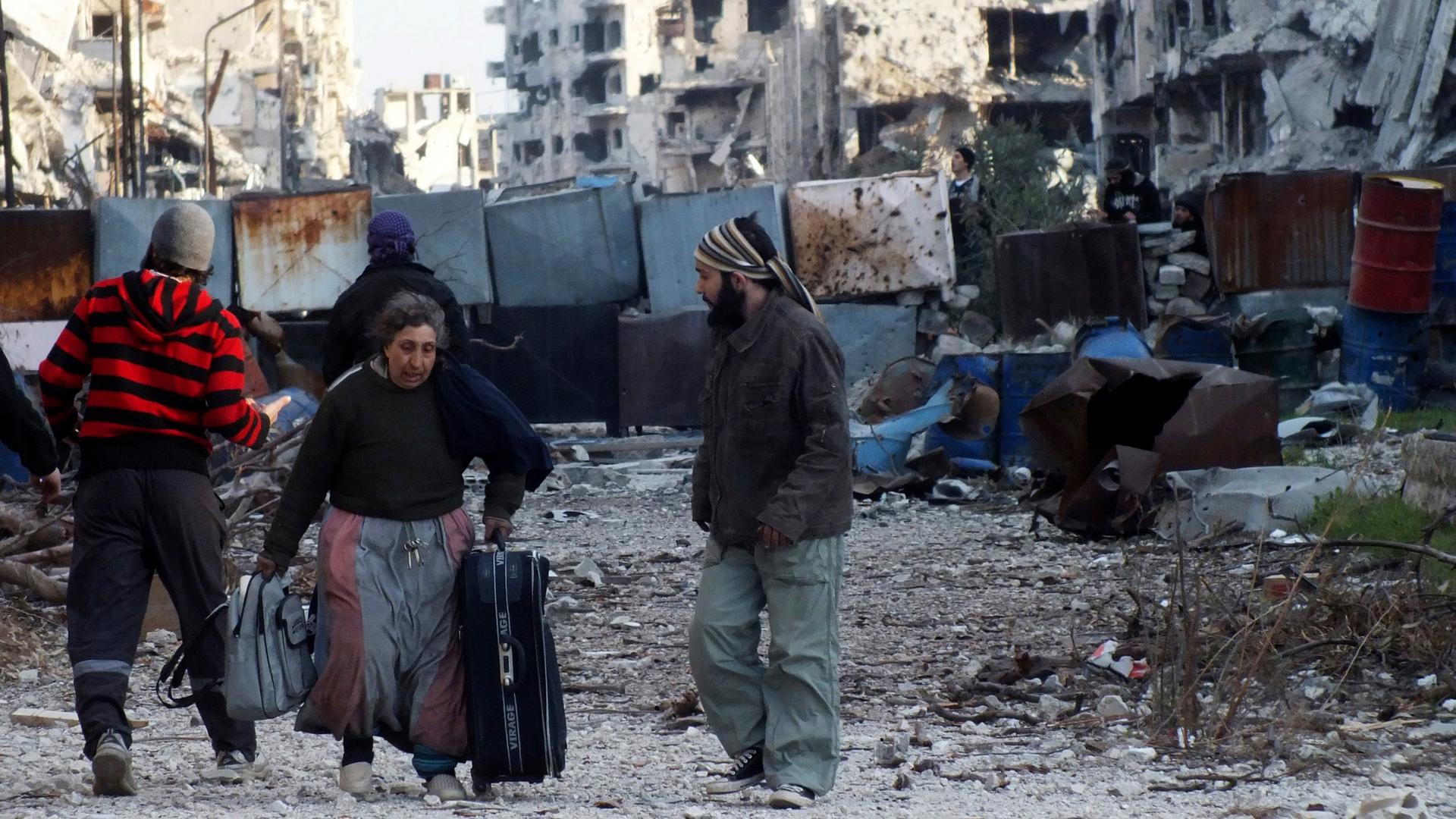 Escaping Homs