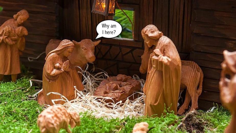 Animals are commonly found in nativity scenes, but surprisingly not in the Bible.