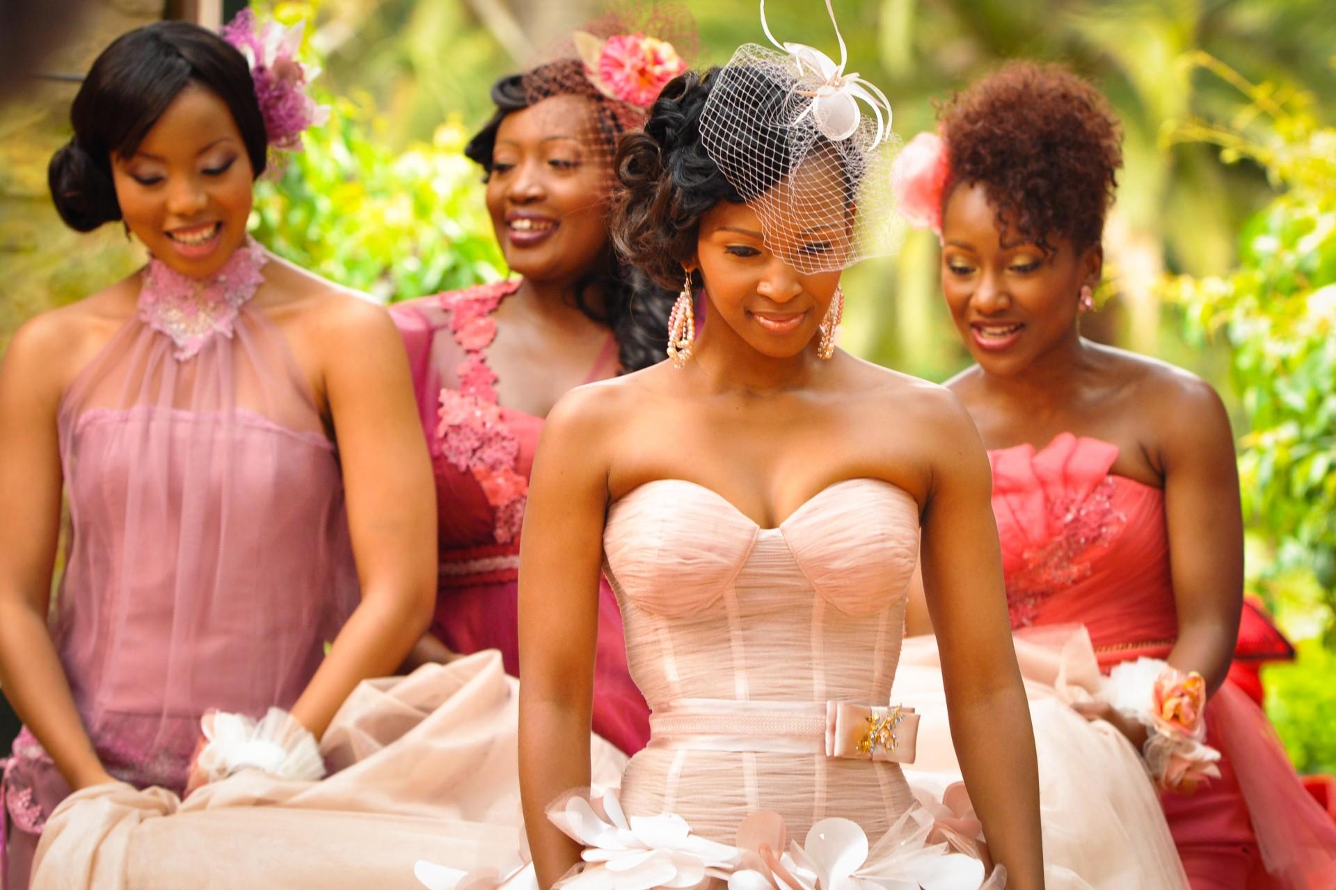 A wedding scene from South African soap opera 'Generations'.