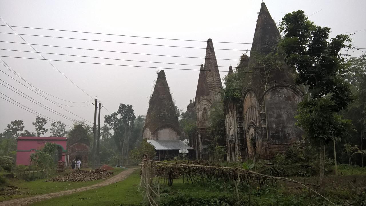 The Hindu temple at Pirojpur, where Sanjida and Puja attempted to marry.