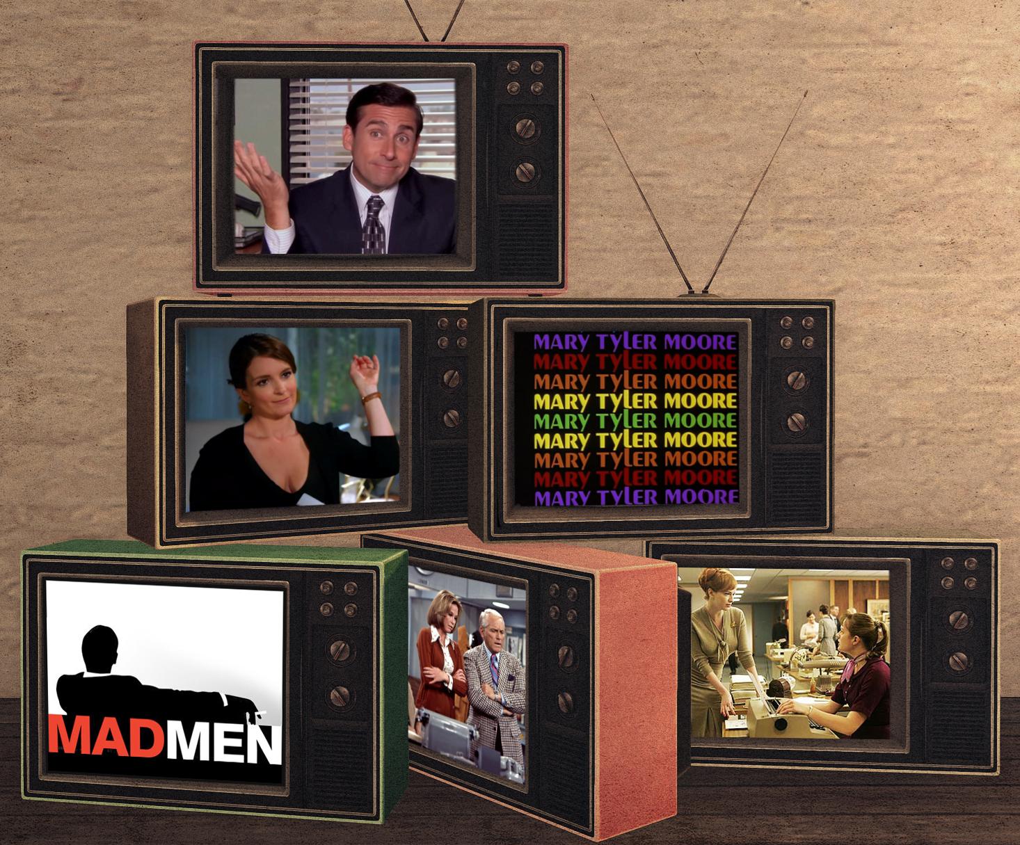 The Office, Great News, The Mary Tyler Moore Show, and Mad Men