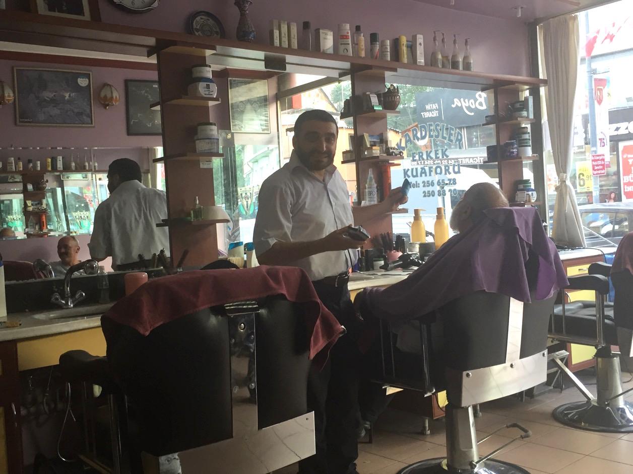 Barber Yasar Ayhan has been cutting Turkish President Recep Tayyip Erdogan’s hair for years.